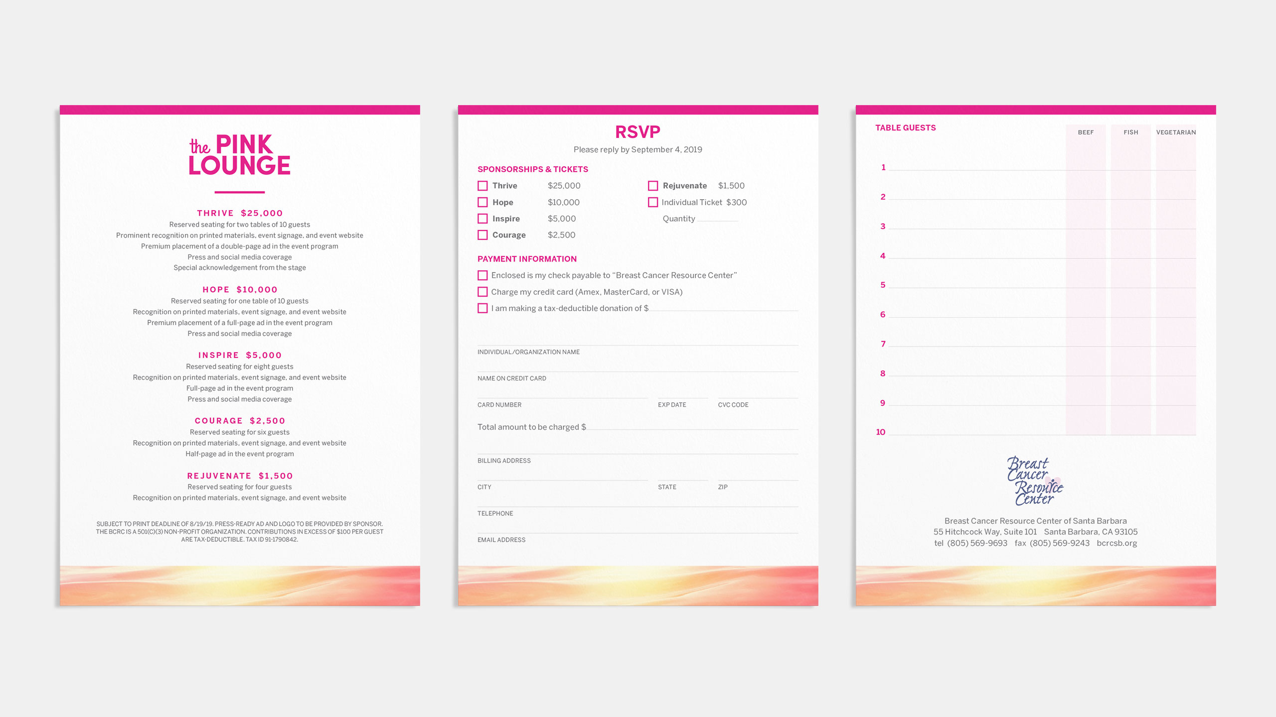 Breast Cancer Resource Center Pink Lounge