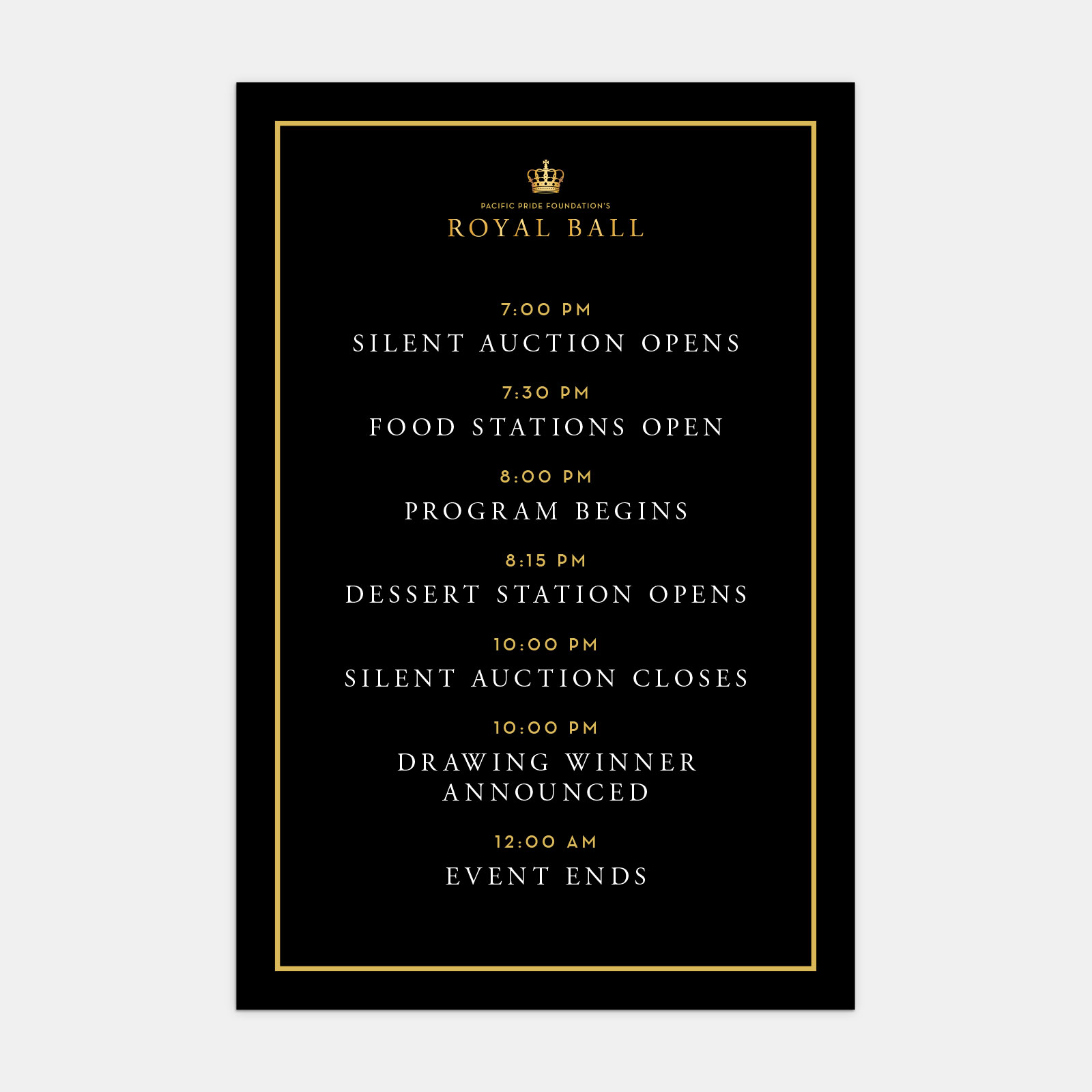 Pacific Pride Foundation's Royal Ball